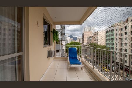 Sala Varanda de apartamento à venda com 2 quartos, 80m² em Tijuca, Rio de Janeiro