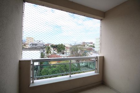 Varanda de apartamento à venda com 3 quartos, 68m² em Taquara, Rio de Janeiro