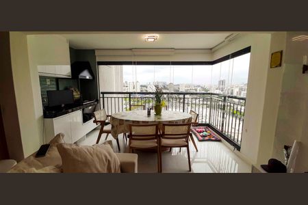 Varanda Gourmet de apartamento à venda com 2 quartos, 91m² em Centro, Osasco
