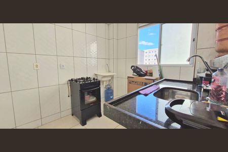 Cozinha  de apartamento à venda com 2 quartos, 42m² em 155, Lagoa Santa