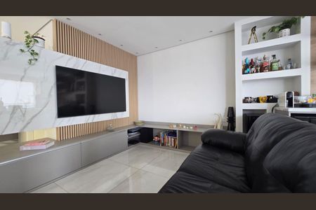 Sala de apartamento para alugar com 3 quartos, 108m² em Vila Augusta, Guarulhos