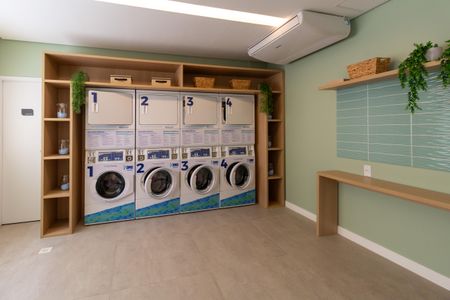 Apartamento à venda com 24m², 1 quarto e sem vaga Apartamento à venda com 24m², 1 quarto e sem vagaÁrea comum - Lavanderia