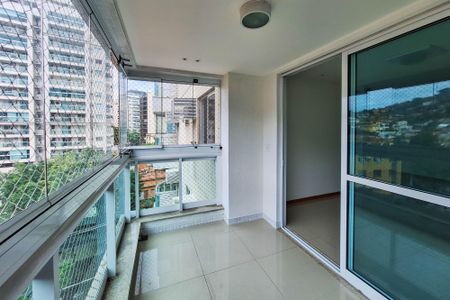 Varanda da Sala de apartamento à venda com 3 quartos, 126m² em Vital Brasil, Niterói