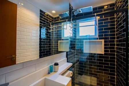 Apartamento à venda com 100m², 2 quartos e 1 vagaBanheiro do quarto 1