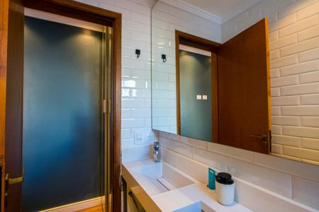 Apartamento à venda com 100m², 2 quartos e 1 vagaBanheiro do quarto 1