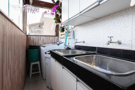 Apartamento à venda com 100m², 2 quartos e 1 vagaCobertura - Área de serviço