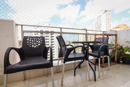Varanda de apartamento à venda com 3 quartos, 158m² em Real Parque, São Paulo