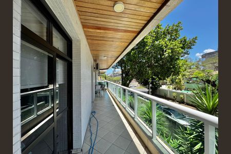Varanda de apartamento à venda com 4 quartos, 176m² em Recreio dos Bandeirantes, Rio de Janeiro