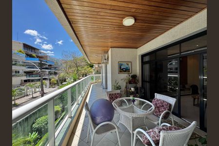 Varanda de apartamento à venda com 4 quartos, 176m² em Recreio dos Bandeirantes, Rio de Janeiro