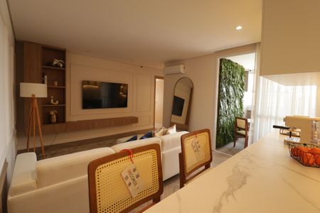 Sala de apartamento à venda com 2 quartos, 70m² em Parque da Represa, Jundiaí