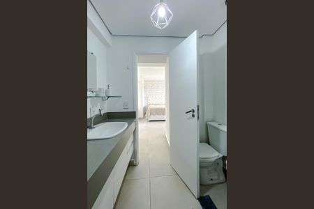 Banheiro de kitnet/studio para alugar com 1 quarto, 32m² em Vila Mariana, São Paulo