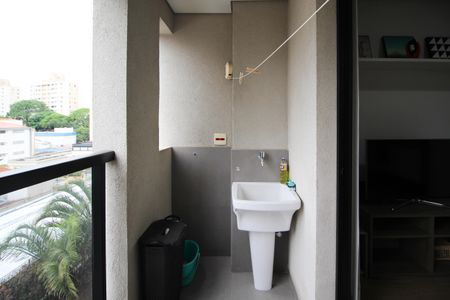 Varanda de kitnet/studio à venda com 1 quarto, 36m² em Vila Olímpia, São Paulo