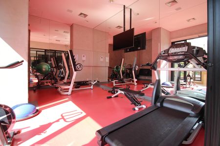 Studio à venda com 36m², 1 quarto e 1 vaga Studio à venda com 36m², 1 quarto e 1 vagaÁrea comum - Academia