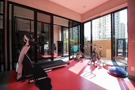 Studio à venda com 36m², 1 quarto e 1 vaga Studio à venda com 36m², 1 quarto e 1 vagaÁrea comum - Academia