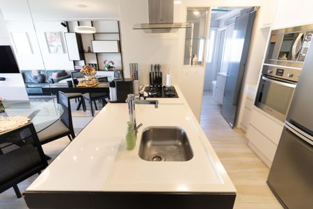 Apartamento à venda com 74m², 2 quartos e 2 vagas Apartamento à venda com 74m², 2 quartos e 2 vagasCozinha