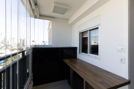 Varanda da Sala de apartamento à venda com 2 quartos, 74m² em Vila da Saúde, São Paulo