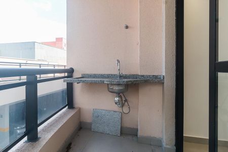Varanda da Sala de apartamento para alugar com 1 quarto, 39m² em Parque Monte Libano, Mogi das Cruzes