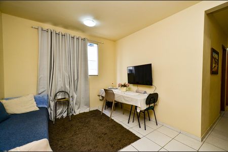Sala Ambientes de apartamento à venda com 3 quartos, 70m² em Grajaú, Belo Horizonte