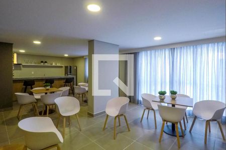 Apartamento à venda com 33m², 1 quarto e sem vaga Apartamento à venda com 33m², 1 quarto e sem vagaSalão de festas