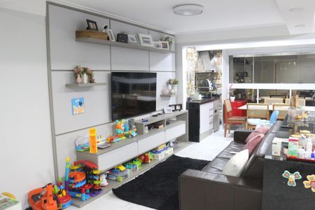 Sala de apartamento à venda com 3 quartos, 93m² em Fundação, São Caetano do Sul