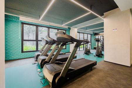 Apartamento para alugar com 27m², 1 quarto e sem vagaAcademia