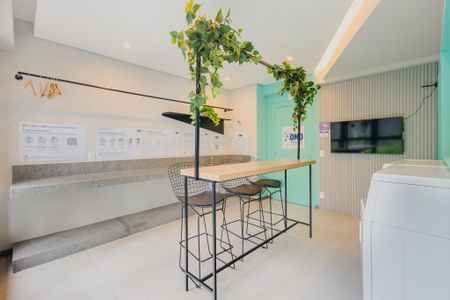 Apartamento para alugar com 27m², 1 quarto e sem vagaLavanderia