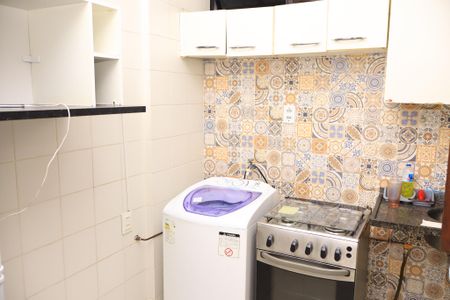 Apartamento para alugar com 45m², 1 quarto e 1 vaga Apartamento para alugar com 45m², 1 quarto e 1 vagaCozinha e Área de Serviço
