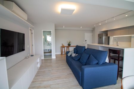 Sala de apartamento à venda com 1 quarto, 70m² em Chácara Santo Antônio (zona Sul), São Paulo