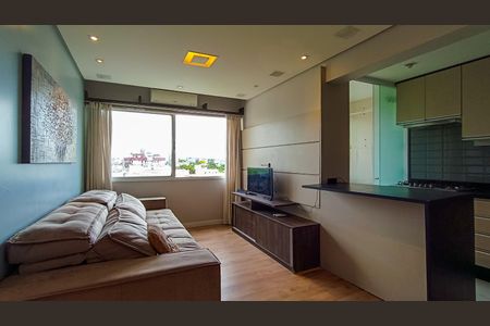 Sala de apartamento para alugar com 3 quartos, 77m² em Partenon, Porto Alegre