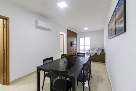 Sala de apartamento para alugar com 2 quartos, 91m² em Guilhermina, Praia Grande