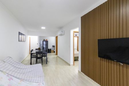 Sala de apartamento para alugar com 2 quartos, 91m² em Guilhermina, Praia Grande