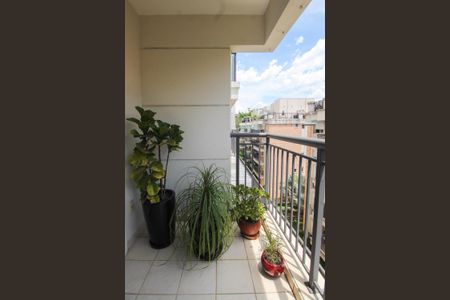 Varanda da Sala de apartamento à venda com 2 quartos, 83m² em Jardim Leonor, São Paulo