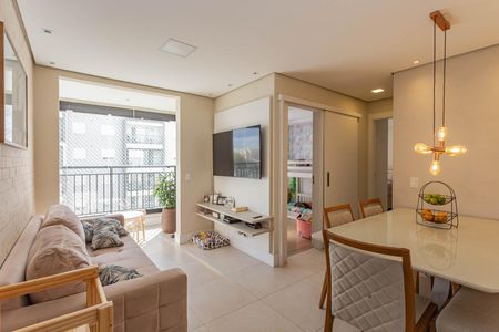 Sala de apartamento à venda com 2 quartos, 56m² em Sacoma, São Paulo