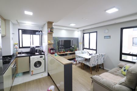 Sala/Cozinha de apartamento à venda com 1 quarto, 37m² em Presidente Altino, Osasco