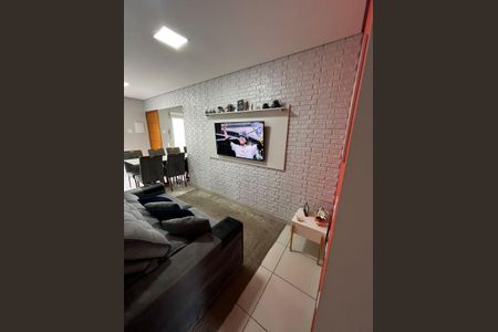 Sala de apartamento à venda com 2 quartos, 63m² em Vila Pires, Santo André
