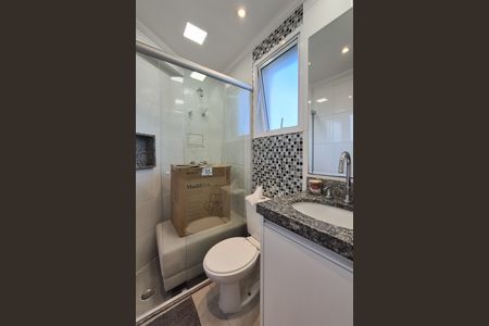 Apartamento à venda com 134m², 3 quartos e 2 vagasBanheiro da Suíte 2