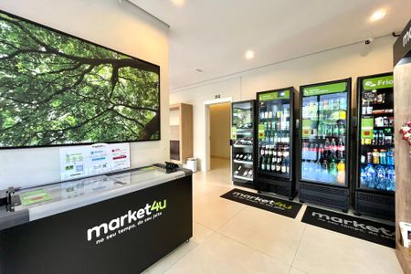 Apartamento para alugar com 65m², 1 quarto e 1 vaga Apartamento para alugar com 65m², 1 quarto e 1 vagaÁrea comum - Mercado