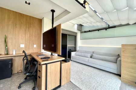 Sala de apartamento à venda com 1 quarto, 65m² em Vila Clementino, São Paulo