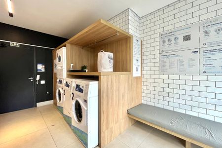 Apartamento para alugar com 65m², 1 quarto e 1 vaga Apartamento para alugar com 65m², 1 quarto e 1 vagaÁrea comum - Lavanderia