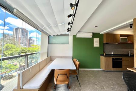 Sala de apartamento à venda com 1 quarto, 65m² em Vila Clementino, São Paulo