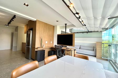 Sala de apartamento à venda com 1 quarto, 65m² em Vila Clementino, São Paulo