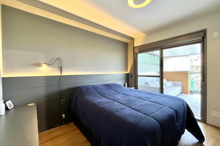Suite de apartamento à venda com 1 quarto, 65m² em Vila Clementino, São Paulo