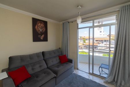Sala de apartamento à venda com 2 quartos, 53m² em Brasil Industrial (Barreiro), Belo Horizonte