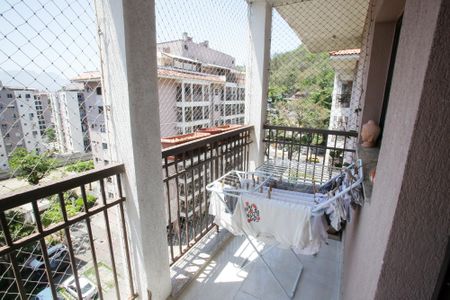 Varanda da Sala de apartamento à venda com 3 quartos, 164m² em Taquara, Rio de Janeiro