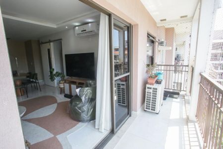 Varanda da Sala de apartamento à venda com 3 quartos, 164m² em Taquara, Rio de Janeiro