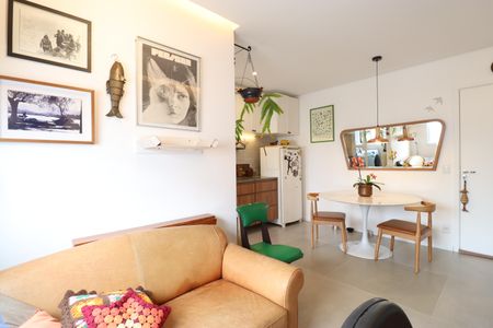 Sala de apartamento para alugar com 1 quarto, 33m² em Barra Funda, São Paulo