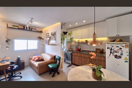 Sala de apartamento para alugar com 1 quarto, 33m² em Barra Funda, São Paulo