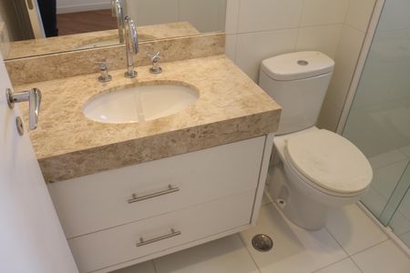 Apartamento à venda com 127m², 3 quartos e 1 vagaBanheiro da Suíte 1