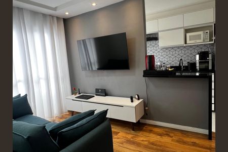 Sala de apartamento para alugar com 2 quartos, 50m² em Campo Grande, Rio de Janeiro