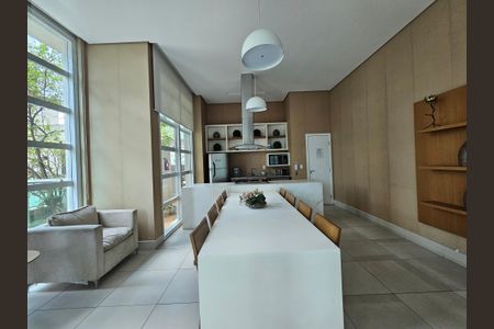Apartamento à venda com 38m², 1 quarto e 1 vagaÁrea gourmet